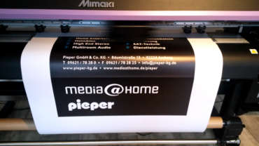 Pop-Up Banner für die Firma media@home Pieper