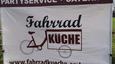 Pavillon für die Fahrradküche