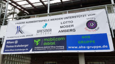 Bannerdruck für den TSV Theuern